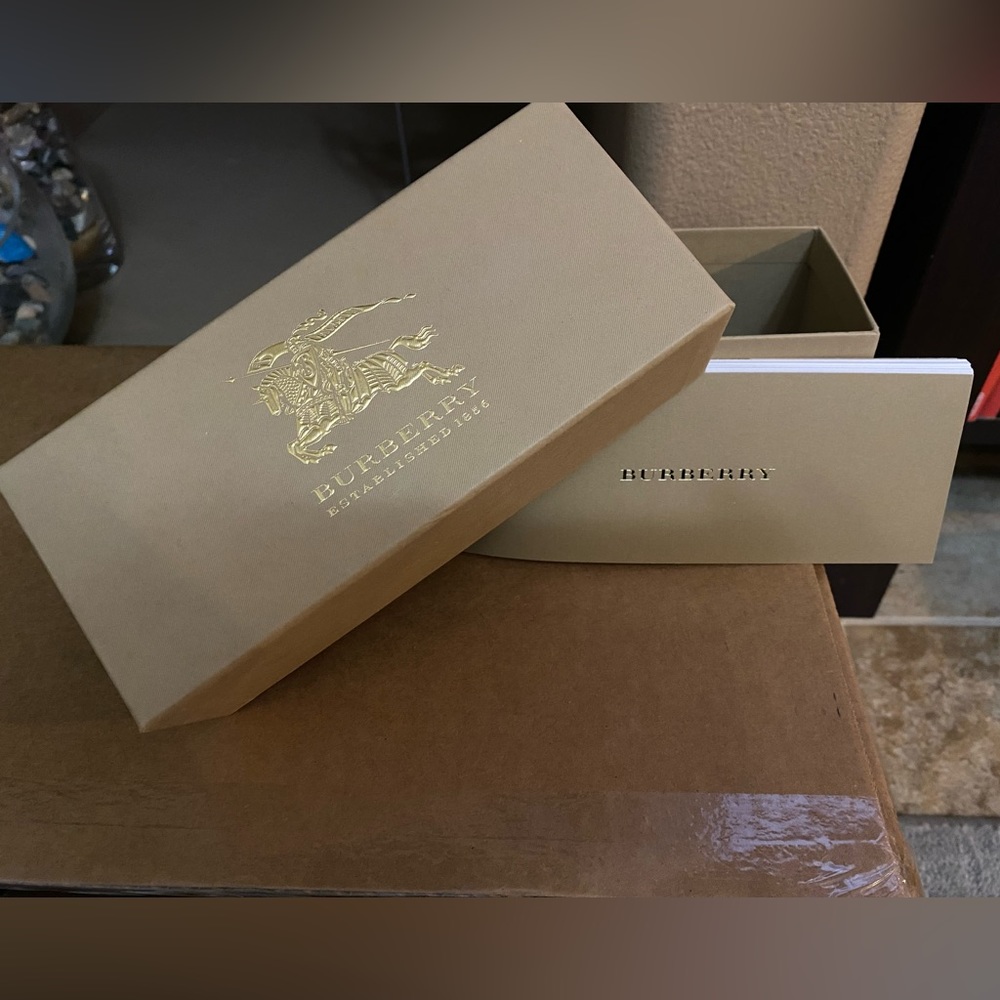 Authentic Burberry Eyeglass Box